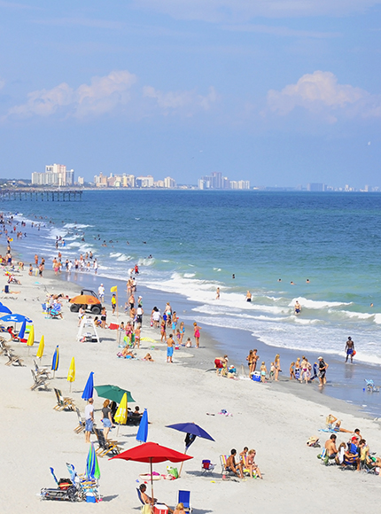 ENJOY THE MYRTLE BEACH WHILE VISITING CABANA SHORES HOTEL