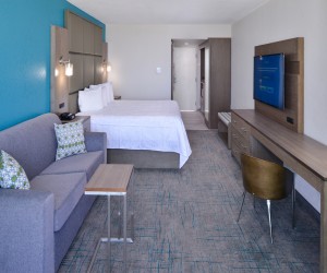 Newly remodelled contemporary guest rooms