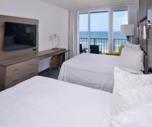 Cabana Shores Hotel - 2 Queen Bedroom with Ocean Views